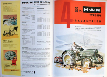 Streiber "MAN Traktoren" MAN-Tractor-History 1997 (10200)